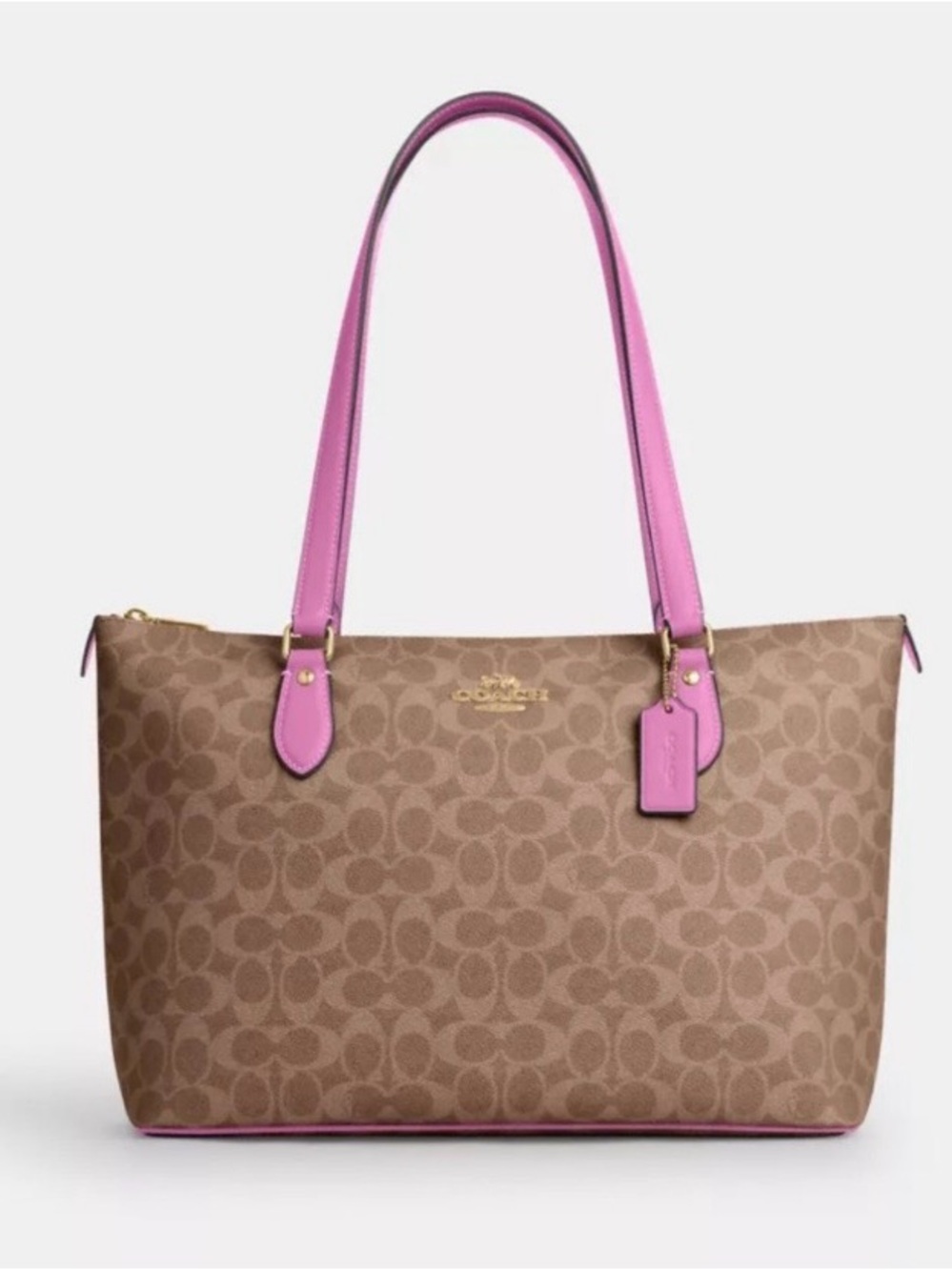 NWT Coach Gallery Tote Bag Signature Canvas